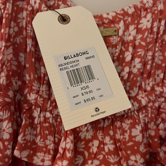 NWT billabong midi dress - Picture 6 of 7
